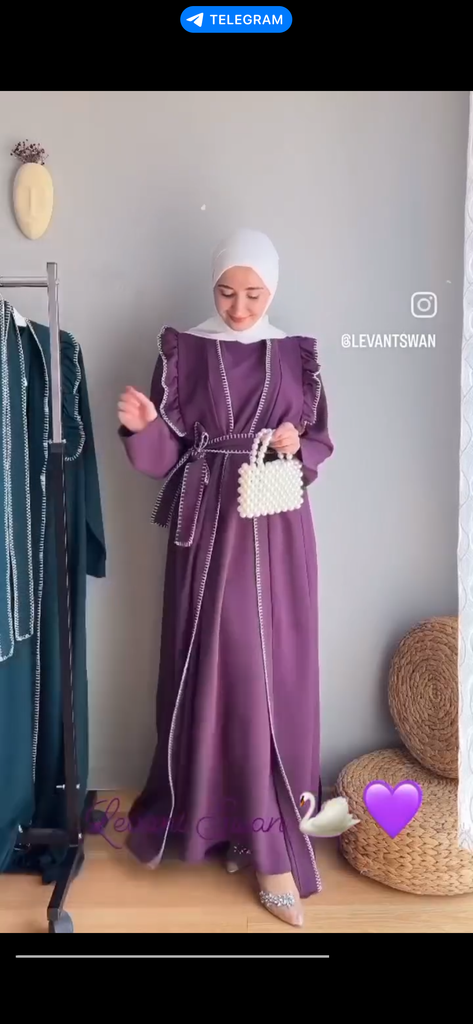 Abaya 2pec - Elegant || S24