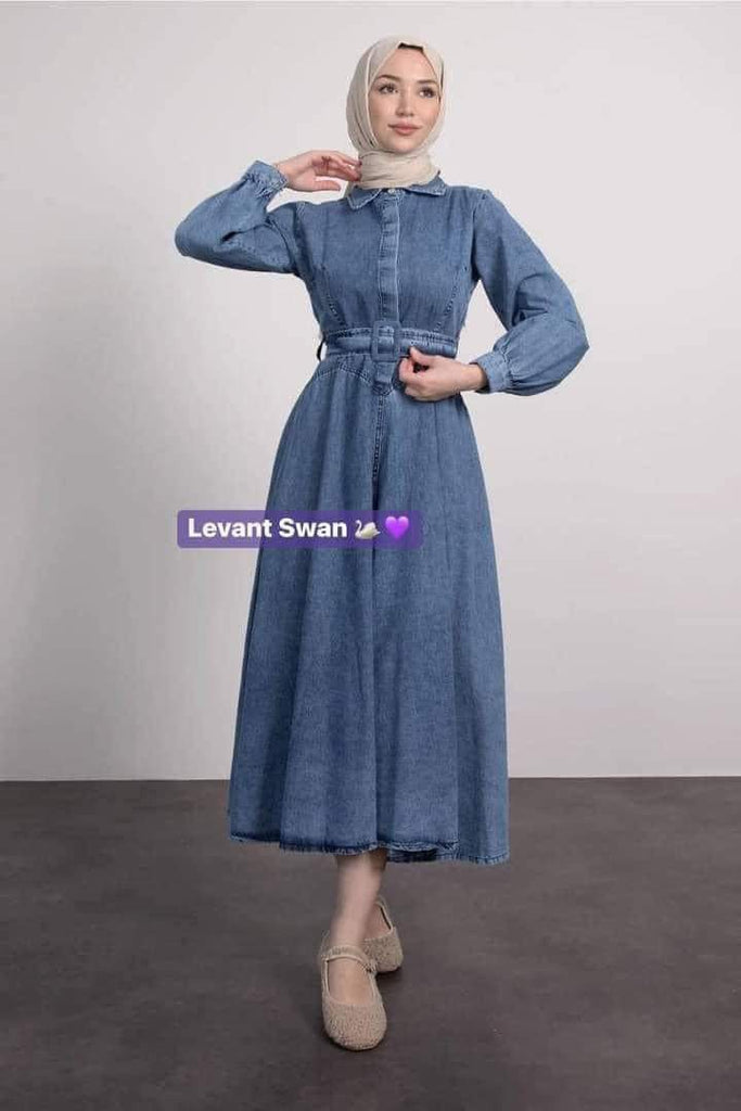 Denim Dress - Elegant || S24