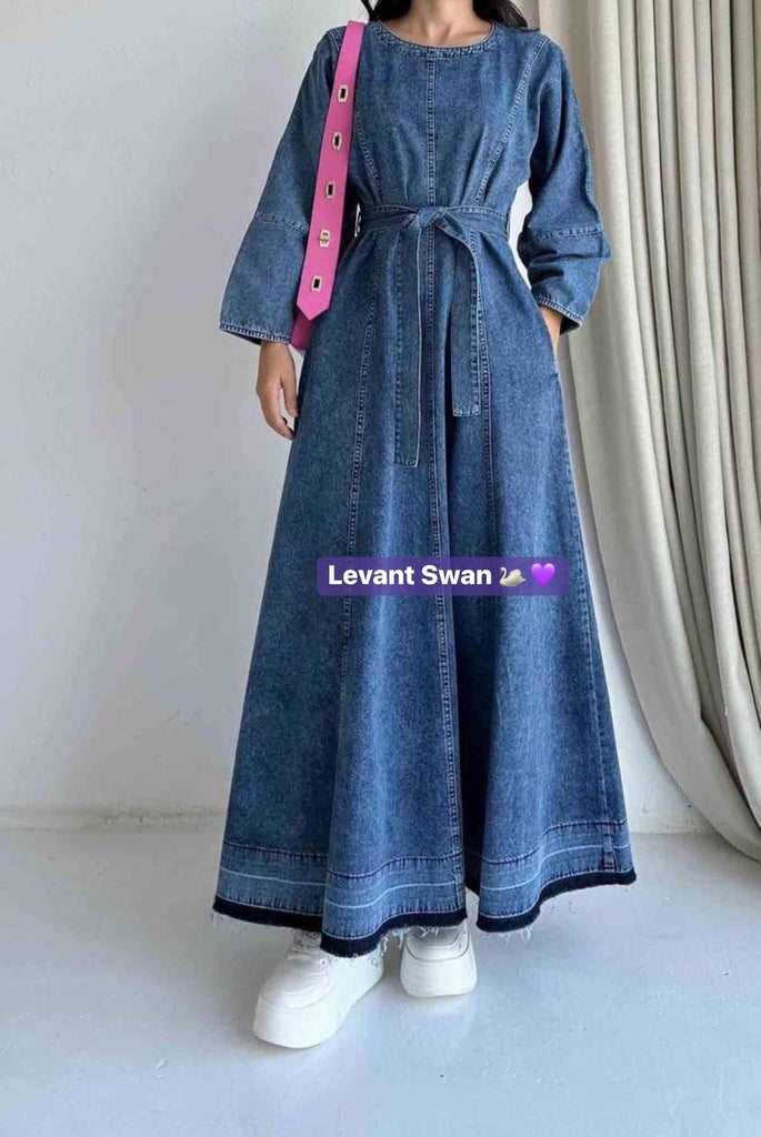 Denim Dress - Elegant || S24