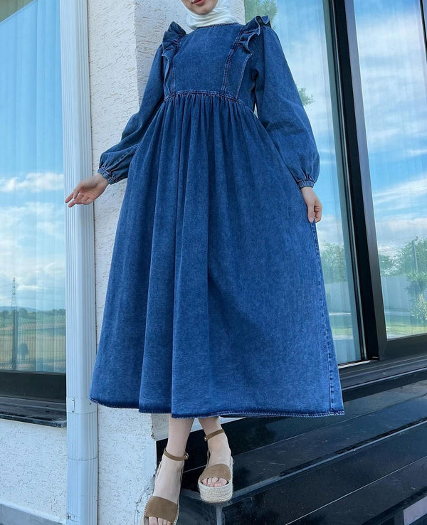 Denim Dress - Elegant || S24