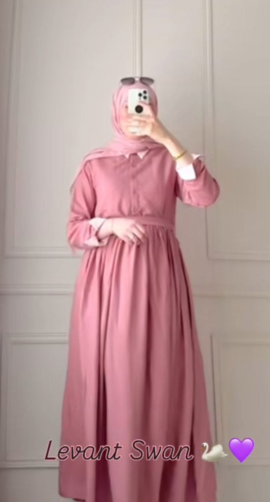 Elegant Collared Maxi Dress