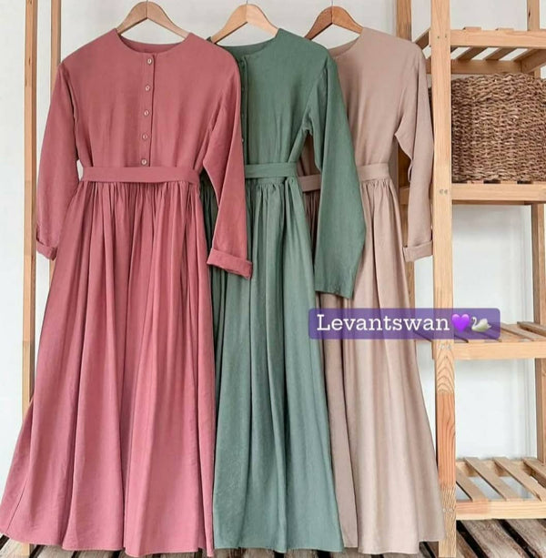 Elegant Collared Maxi Dress