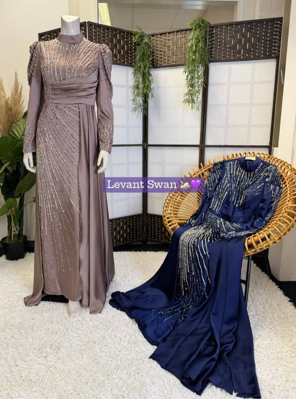 Elegant Sequin Evening Dress