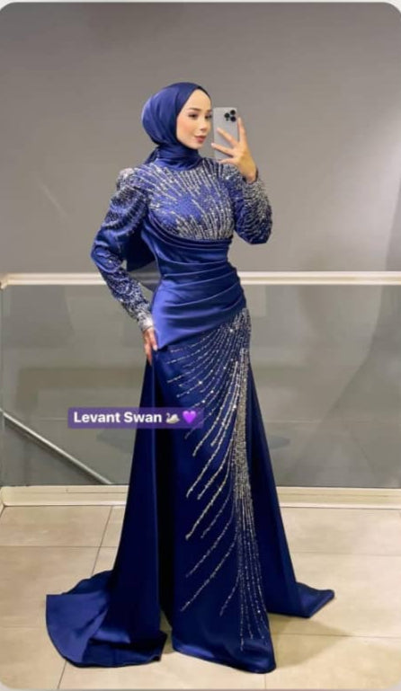 Elegant Sequin Evening Dress