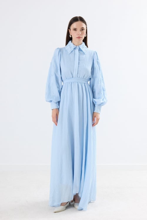 Tanya Pearl Detail Maxi Dress