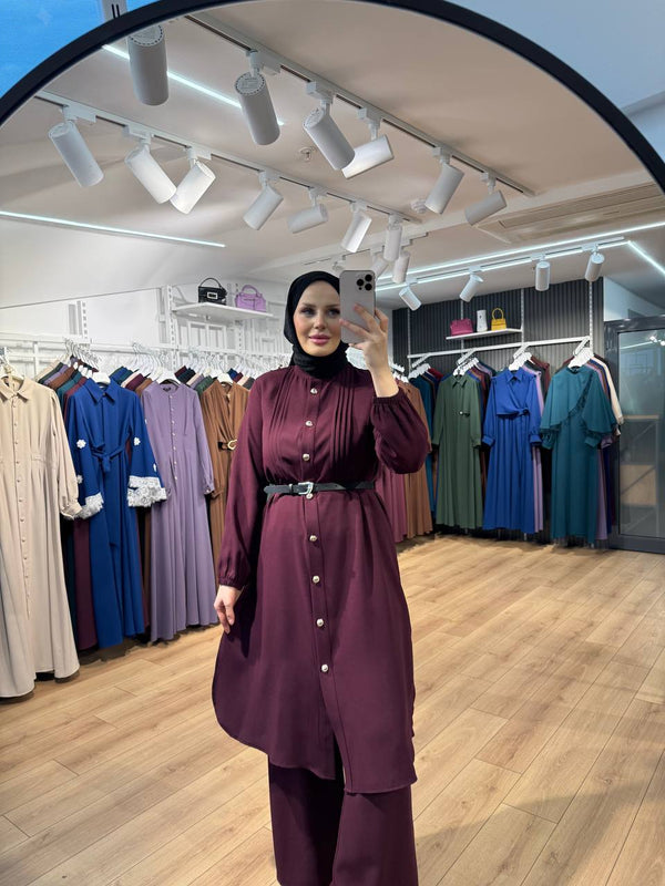 Elegant Modest Women’s Two-Piece Set